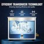 VEVOR 10L Ultrasonic Cleaner with Digital Heater