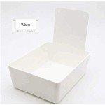 Red Plastic Dental Pans with Clip - 10 Pack