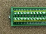 30A/300V 20 Position Screw Terminal Block Module