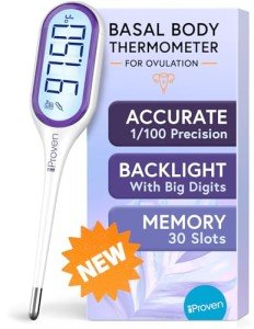 iProven High-Precision Basal Body Thermometer