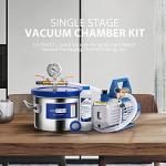 VIVOHOME 1.5 Gallon Vacuum Chamber Kit