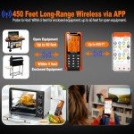 Bluetooth Meat Thermometer with Dual Probes