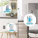 Indoor Humidity Gauge - 2 Pack Digital Thermometers