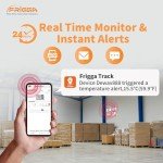 Frigga V5C Wireless Temperature Humidity Logger 60 Days