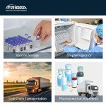 Frigga V5C Wireless Temperature Humidity Logger 60 Days