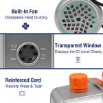 3.5CFM 110V Single Stage Rotary Vane Vacuum Pump