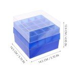 ULTECHNOVO Waterproof Tube Freezer Storage Box Set