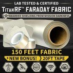 TitanRF Faraday Fabric Kit - 50 Yards, 44" Wide