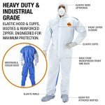 Heavy Duty Disposable Coveralls for Men - 3XL