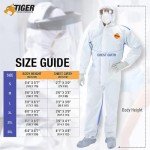 Heavy Duty Disposable Coveralls for Men - 3XL