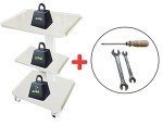 Multi-Function Dentist Cart with Weigh Scale and Wheels
