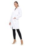 Unisex 40-Inch White Lab Coat, Medium