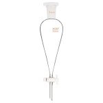 Borosilicate Glass Separatory Funnel with Stopcock, 250 ml