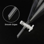 Borosilicate Glass Separatory Funnel with Stopcock, 250 ml