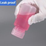 20 Pack Plastic Reagent Bottles, 2oz Wide Mouth