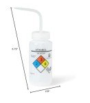 UniSafe™ 500mL Vented Chemical Wash Bottles - Pack of 6