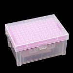 HUWAZINE 100µl Sterile Filtered Pipette Tips, 96 Count