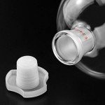 QWORK 1000ml Separating Funnel with PTFE Plug