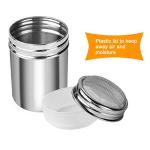 Stainless Steel Sugar and Spice Shaker Set