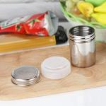 Stainless Steel Sugar and Spice Shaker Set