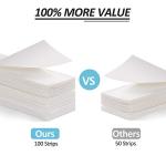 100 High-Quality Chromatography Paper Strips