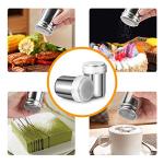 Stainless Steel Sugar and Spice Shaker Set