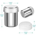 Stainless Steel Sugar and Spice Shaker Set