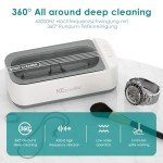 Ultrasonic Jewelry Cleaner with Digital Timer 400ml