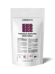High Purity Potassium Hydroxide - 2 Pounds