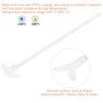 PTFE Electric Stirring Rod with Foldable Paddle