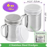 Powdered Sugar Shaker Duster with Handle - 2 Pack
