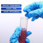 Xuhal 50ml Centrifuge Tubes with Screw Caps