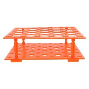 Detachable Tube Holder Rack for Laboratories - Orange