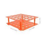 Detachable Tube Holder Rack for Laboratories - Orange