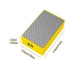 Diamond Hand Pad Sanding Block for Glass & Marble