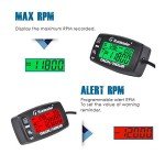 Runleader Digital Hour Meter with RPM Tracker