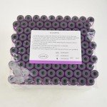 VNisenllc 2ml Lavender Blood Collection Tubes, 100pcs