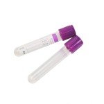 VNisenllc 2ml Lavender Blood Collection Tubes, 100pcs