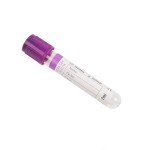 VNisenllc 2ml Lavender Blood Collection Tubes, 100pcs