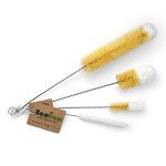 Bambaw 4-Piece Bottle Cleaner Brush Set