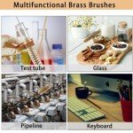 Extra Long Brass Tube and Bottle Brushes