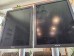 2 Barco MDCG-3120 Grayscale Radiology Monitors