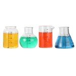 Mini Science Beaker and Flask Shot Glass Set