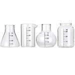 Mini Science Beaker and Flask Shot Glass Set