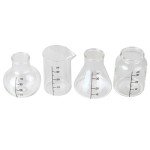 Mini Science Beaker and Flask Shot Glass Set