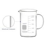 Borosilicate Glass Graduated Beaker, 1000 ml