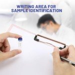 2ml White Autosampler Vials with Writing Area, 100 Pack