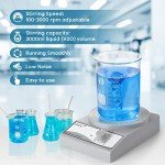 HYCC Magnetic Stirrer 3000 RPM for Laboratories