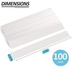 100 High-Quality Chromatography Paper Strips