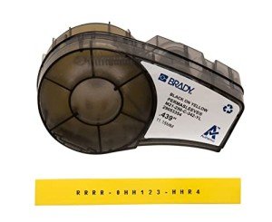 Brady PermaSleeve Black/Yellow Heat Shrink Tubing